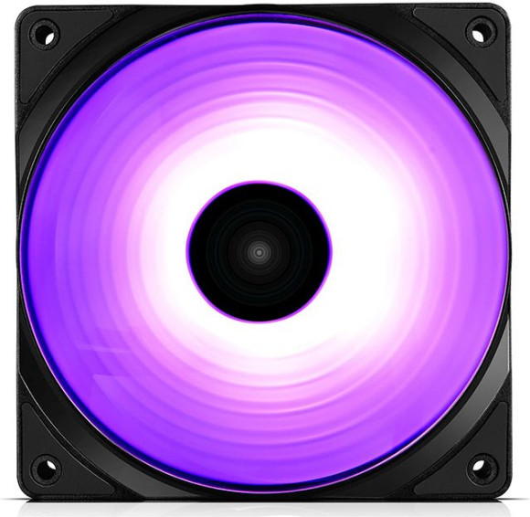 Вентилятор для корпуса Deepcool CF 120 ARGB 120х120x25 черный 4-pin 27дБ (DP-FA-RGB-CF120-1) Ret Вентилятор для корпуса Deepcool CF 120 ARGB 120х120x25 черный 4-pin 27дБ (DP-FA-RGB-CF120-1) Ret