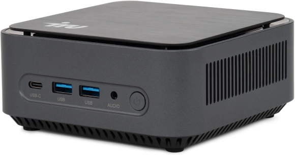 Неттоп IRU 110ALCN N100 (0.8) 8Gb SSD256Gb UHDG Windows 11 Pro GbitEth WiFi BT 30W черный (2012495)