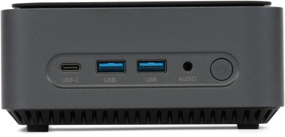 Неттоп IRU 110ALCN N100 (0.8) 8Gb SSD256Gb UHDG Windows 11 Pro GbitEth WiFi BT 30W черный (2012495)