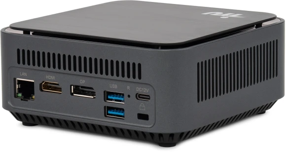 Неттоп IRU 110ALCN N100 (0.8) 8Gb SSD256Gb UHDG Windows 11 Pro GbitEth WiFi BT 30W черный (2012495)