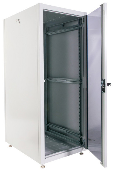 Шкаф серверный ЦМО (ШТК-Э-24.6.10-13АА) напольный 24U 600x1000мм пер.дв.стекл металл 2 бок.пан. направл.под закл.гайки 540кг серый 915мм 66кг 180град. 1187мм IP20 сталь Шкаф серверный ЦМО (ШТК-Э-24.6.10-13АА) напольный 24U 600x1000мм пер.дв.стекл металл 2 бок.пан. направл.под закл.гайки 540кг серый 915мм 66кг 180град. 1187мм IP20 сталь