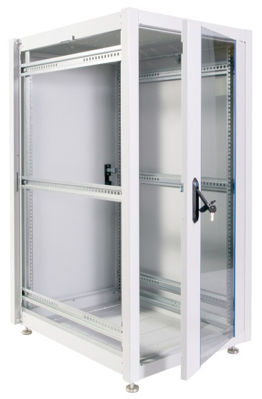 Шкаф серверный ЦМО (ШТК-Э-24.6.10-13АА) напольный 24U 600x1000мм пер.дв.стекл металл 2 бок.пан. направл.под закл.гайки 540кг серый 915мм 66кг 180град. 1187мм IP20 сталь Шкаф серверный ЦМО (ШТК-Э-24.6.10-13АА) напольный 24U 600x1000мм пер.дв.стекл металл 2 бок.пан. направл.под закл.гайки 540кг серый 915мм 66кг 180град. 1187мм IP20 сталь