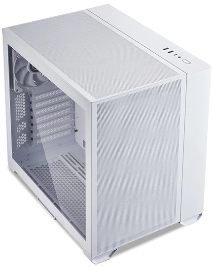 Корпус Lian-Li O11 Air Mini белый без БП ATX 9x120mm 4x140mm 2xUSB3.0 audio Корпус Lian-Li O11 Air Mini белый без БП ATX 9x120mm 4x140mm 2xUSB3.0 audio