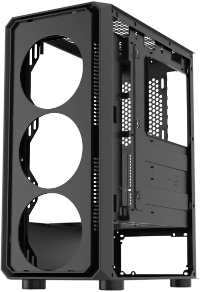 Корпус Bloody CC-126 черный без БП ATX 8x120mm 2xUSB2.0 1xUSB3.0 audio bott PSU