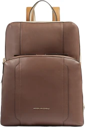 Рюкзак женский Piquadro Circle CA6216W92/MBE коричневый/бежевый кожа