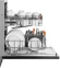 Посудомоечная машина встраив. Weissgauff BDW 4525 Infolight 2100Вт узкая