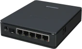 Роутер беспроводной MikroTik hAP ax S (E62IUGS-2AXD5AXT) AX3000 10/100/1000BASE-TX черный