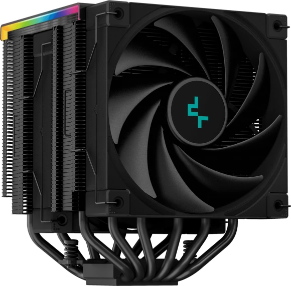 Устройство охлаждения(кулер) Deepcool AK620 Digital Soc-AM5/AM4/1200/1700/1851 черный 4-pin 28dB Al+Cu LCD 260W 1486gr Ret (R-AK620-BKADMN-G)
