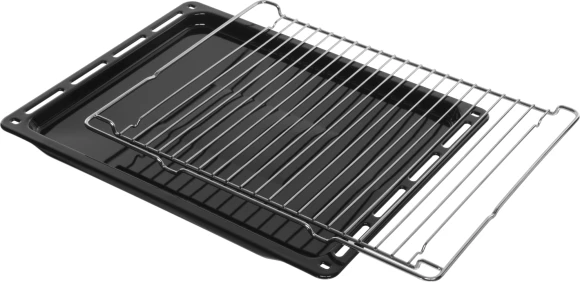 Духовой шкаф Электрический Hyundai HEO 6773 IX черный/нержавеющая сталь