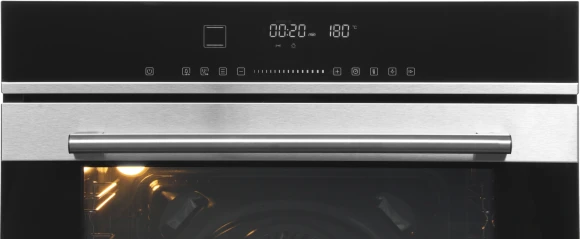 Духовой шкаф Электрический Hyundai HEO 6773 IX черный/нержавеющая сталь