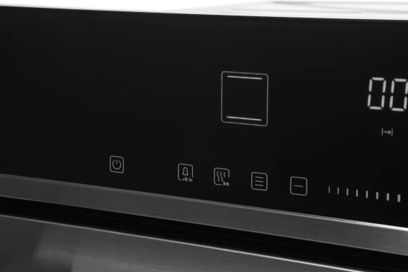 Духовой шкаф Электрический Hyundai HEO 6773 IX черный/нержавеющая сталь