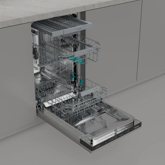 Посудомоечная машина встраив. Gorenje GV563C10 1760Вт узкая нержавеющая сталь Посудомоечная машина встраив. Gorenje GV563C10 1760Вт узкая нержавеющая сталь