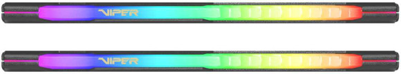 Память DDR4 2x8Gb 3200MHz Patriot PVSR416G320C8K Viper Steel RGB RTL Gaming PC4-25600 CL18 DIMM 288-pin 1.35В dual rank с радиатором Ret