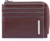 Чехол для кредитных карт Piquadro Blue Square PP4822B2R/MO коричневый натур.кожа Чехол для кредитных карт Piquadro Blue Square PP4822B2R/MO коричневый натур.кожа