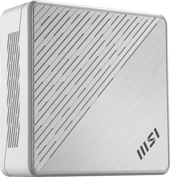 Неттоп MSI Cubi 5 1M-641XRU Core 3 100U (1.2) 8Gb SSD512Gb Graphics без ОС 2.5xGbitEth+1xGbitEth WiFi BT 65W белый (9S6-B0A822-641)