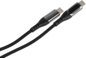 Кабель Philips DLC9100 USB Type-C (m)-USB Type-C (m) 1.2м черный коробка (упак.:1шт) Кабель Philips DLC9100 USB Type-C (m)-USB Type-C (m) 1.2м черный коробка (упак.:1шт)