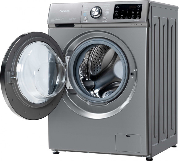 Стиральная машина Бирюса WM-SL1014/15 M класс: A+++ загр.фронтальная макс.:10кг серебристый инвертор Стиральная машина Бирюса WM-SL1014/15 M класс: A+++ загр.фронтальная макс.:10кг серебристый инвертор