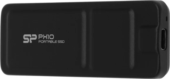 Накопитель SSD Silicon Power USB-C 4TB SP040TBPSDPX10CK PX10 черный