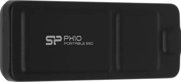Накопитель SSD Silicon Power USB-C 4TB SP040TBPSDPX10CK PX10 черный
