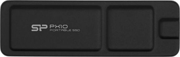 Накопитель SSD Silicon Power USB-C 4TB SP040TBPSDPX10CK PX10 черный