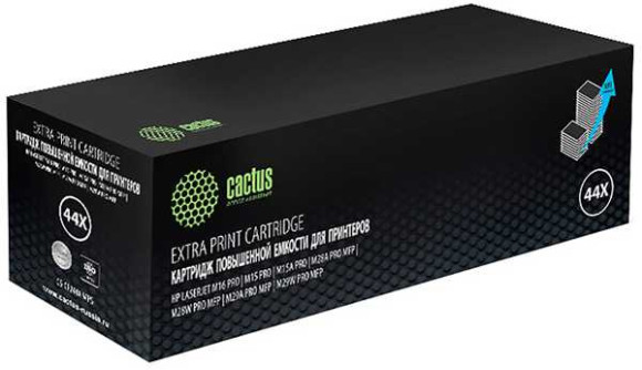 Картридж лазерный Cactus CS-CF244X-MPS CF244XX черный (2200стр.) для HP LJ M15 Pro/ M16 Pro/M28w Pro MFP с чипом
