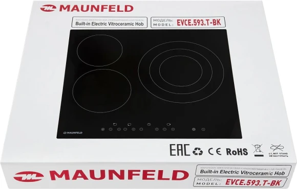 Варочная поверхность Maunfeld EVCE.593.T-BK черный