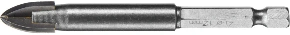 Сверло Stayer 2985-12_z01 по каф/керамогр/стек Д=12мм Дл=95мм (1пред.) для дрелей