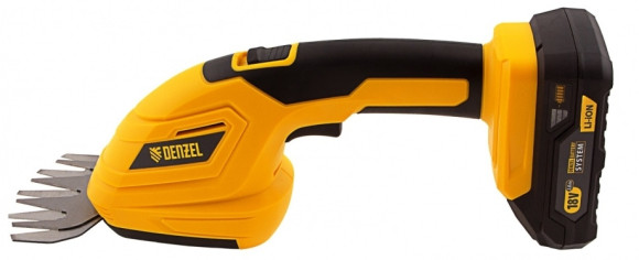 Кусторез/ножницы для травы Denzel CGS-100аккум. (59430) Кусторез/ножницы для травы Denzel CGS-100аккум. (59430)