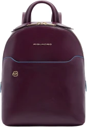 Рюкзак женский Piquadro Blue Square CA6678B2/BO фиолетовый натур.кожа Рюкзак женский Piquadro Blue Square CA6678B2/BO фиолетовый натур.кожа