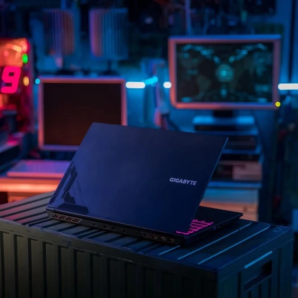 Ноутбук Gigabyte G5 Core i7 13620H 16Gb SSD512Gb NVIDIA GeForce RTX4050 6Gb 15.6" IPS FHD (1920x1080) FreeDOS black WiFi BT Cam (MF5-H2KZ353SD)
