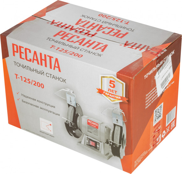 Электроточило Ресанта Т-125/200 200Вт 2950об/мин d=125мм t=16мм