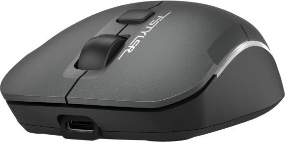 Мышь A4Tech Fstyler FB26CS Air2 серый/черный оптическая 2000dpi silent беспров. BT/Radio USB для ноутбука 4but (FB26CS AIR2 SMOKY GREY) Мышь A4Tech Fstyler FB26CS Air2 серый/черный оптическая 2000dpi silent беспров. BT/Radio USB для ноутбука 4but (FB26CS AIR2 SMOKY GREY)