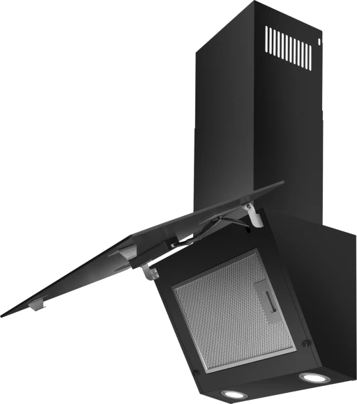Вытяжка каминная Weissgauff Zibal 60 BL Sensor Matt Edition черный управление: сенсорное (1 мотор)