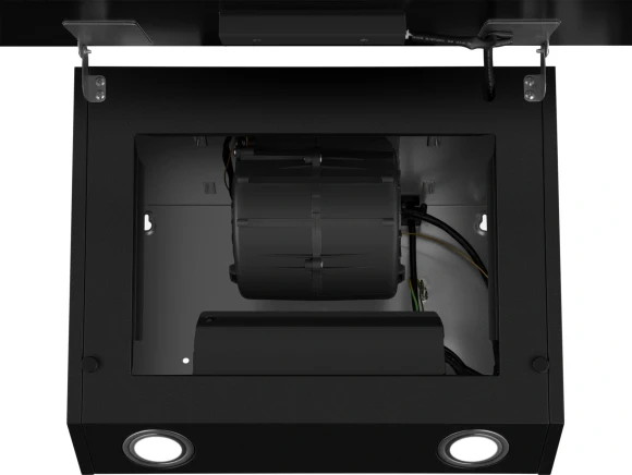 Вытяжка каминная Weissgauff Zibal 60 BL Sensor Matt Edition черный управление: сенсорное (1 мотор)