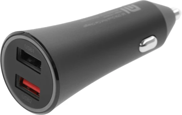 Автомобильное зар./устр. Xiaomi Mi 37W Dual-Port Car Charger 37W 3A+2A 2xUSB универсальное черный (GDS4147GL)