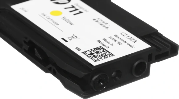 Картридж струйный HP 711 CZ132A желтый (29мл) для HP DJ T120/T520