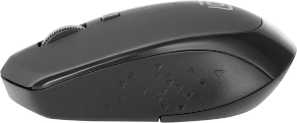 Мышь Оклик 488MW черный/серый оптическая 1600dpi беспров. USB для ноутбука 4but (1196571)