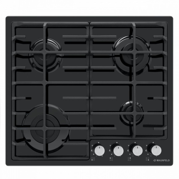 Газовая варочная поверхность Maunfeld EGHE.64.6CB/G черный