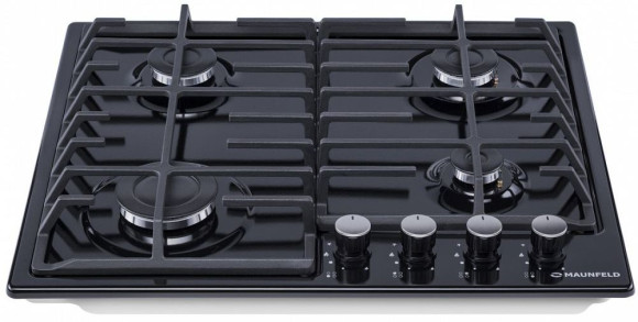 Газовая варочная поверхность Maunfeld EGHE.64.6CB/G черный