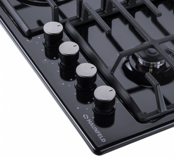 Газовая варочная поверхность Maunfeld EGHE.64.6CB/G черный