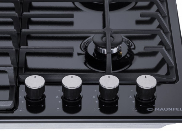 Газовая варочная поверхность Maunfeld EGHE.64.6CB/G черный