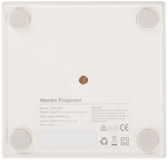Проектор Wanbo Cube 2 Pro LCD 500Lm ANSI (1920x1080) 2000:1 ресурс лампы:20000часов 1xUSB typeA 1xHDMI 1.64кг