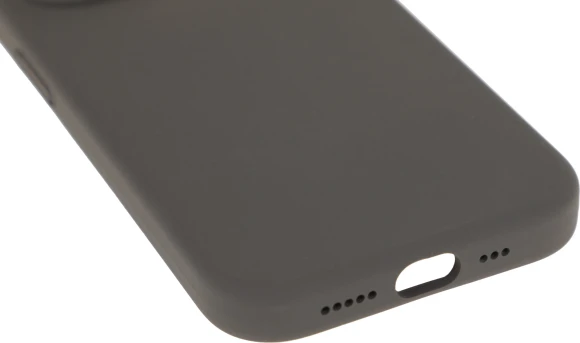 Чехол (клип-кейс) Deppa для Apple iPhone 15 Pro Liquid Silicone with MagSafe серый Чехол (клип-кейс) Deppa для Apple iPhone 15 Pro Liquid Silicone with MagSafe серый