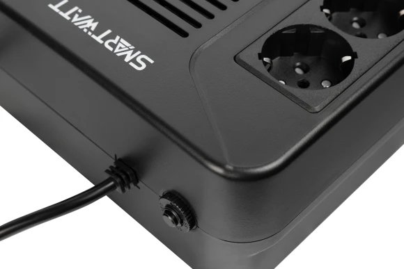 Источник бесперебойного питания Smartwatt Safe Pro LCD 600Вт 1000ВА черный