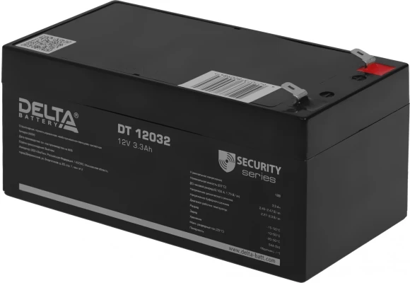 Батарея для ИБП Delta DT 12032 12В 3.3Ач Батарея для ИБП Delta DT 12032 12В 3.3Ач