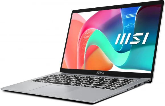 Ноутбук MSI Modern 15 F13MG-087XRU Core i5 1335U 16Gb SSD1Tb Intel Iris Xe graphics 15.6" IPS FHD (1920x1080) FreeDOS silver WiFi BT Cam (9S7-15S122-087)