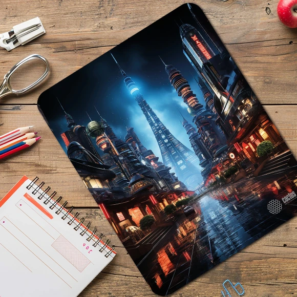 Коврик для мыши Cactus City рисунок 300x250x3мм (CS-MP-D05M)