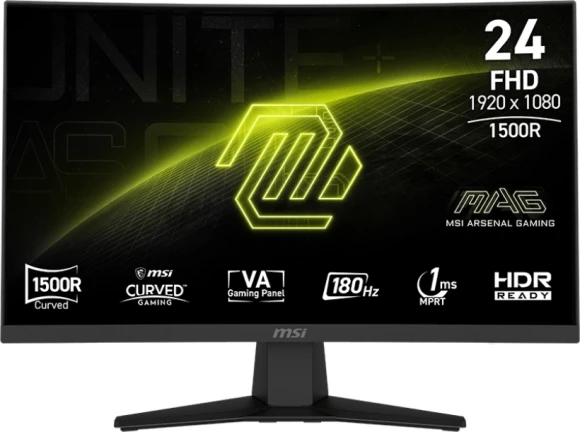 Монитор MSI 27" Mag 275CQF E18 черный VA LED 16:9 HDMI полуматовая 250cd 178гр/178гр 2560x1440 180Hz DP Quad 2K (1440p) 4.6кг Монитор MSI 27" Mag 275CQF E18 черный VA LED 16:9 HDMI полуматовая 250cd 178гр/178гр 2560x1440 180Hz DP Quad 2K (1440p) 4.6кг
