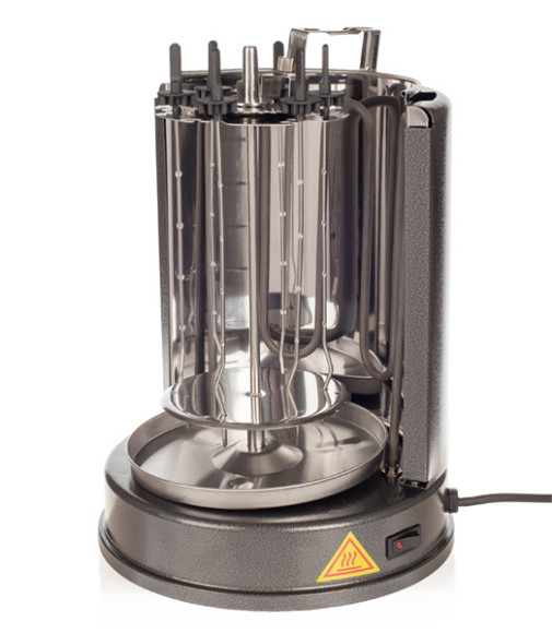 Шашлычница электрическая Kitfort КТ-1404 1400Вт серебристый Шашлычница электрическая Kitfort КТ-1404 1400Вт серебристый