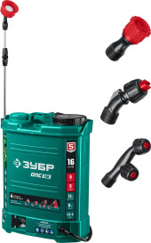 Опрыскиватель Зубр ОПС-16 аккум. ранц. 16л зеленый Опрыскиватель Зубр ОПС-16 аккум. ранц. 16л зеленый